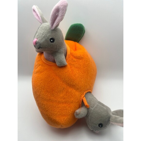 Bunnies ‘n Carrot Burrow Dog Puzzle - Picture 3 of 4
